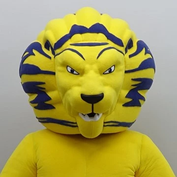 YELLOW LION - DREAMBOX mascot