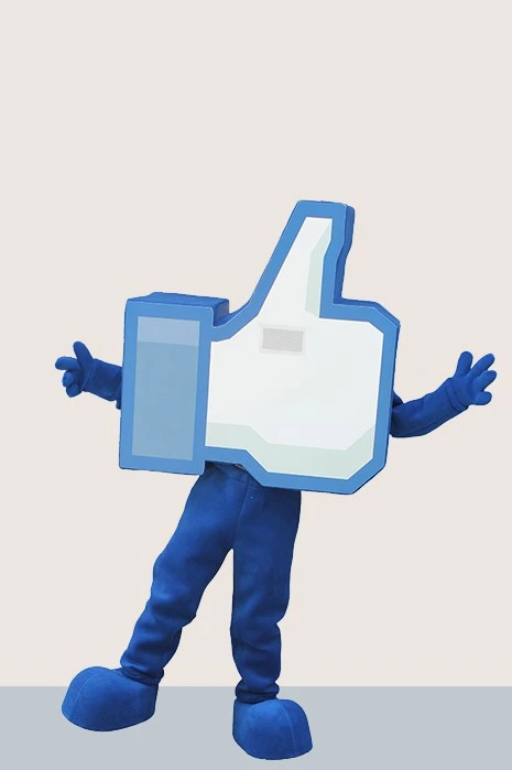 LIKE İKON LOGO MASKOTU - FACEBOOK