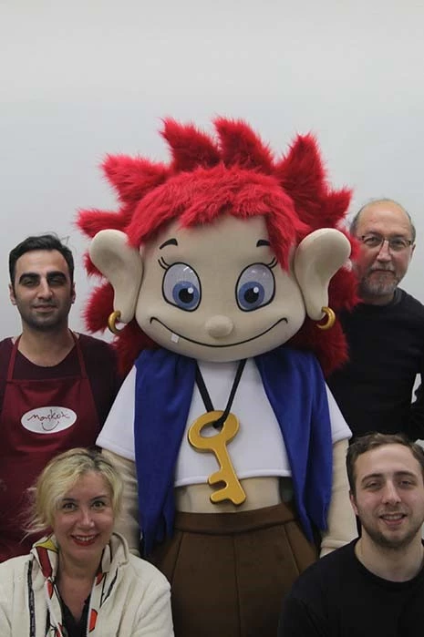 RED HAIR TROLLS - IBSENS FABRIC