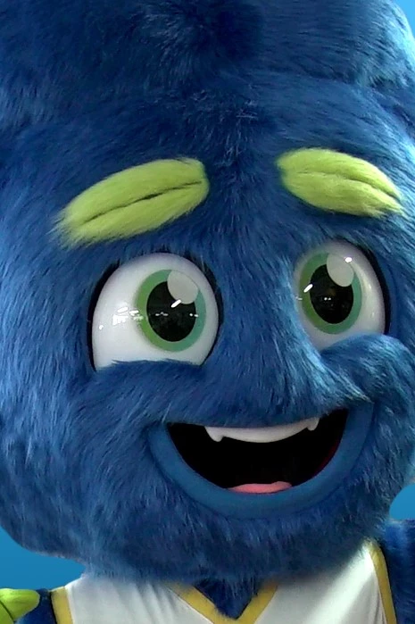 MSW BLUE ALIEN MASCOT