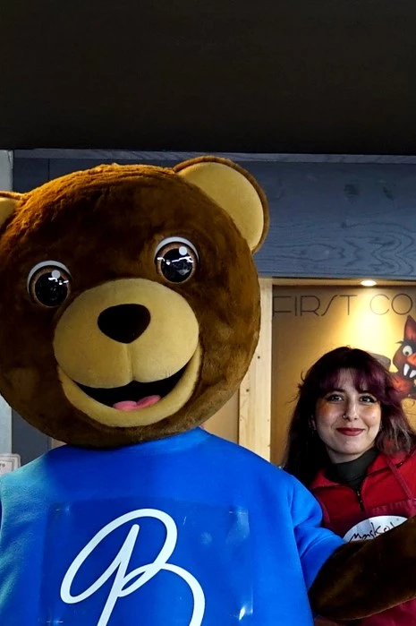 BASMA BEAR MASCOT