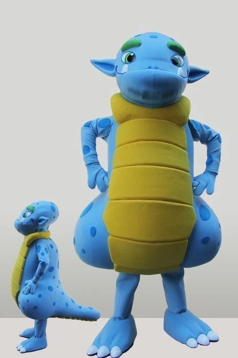 BLUE SPOTTED DINOSAUR