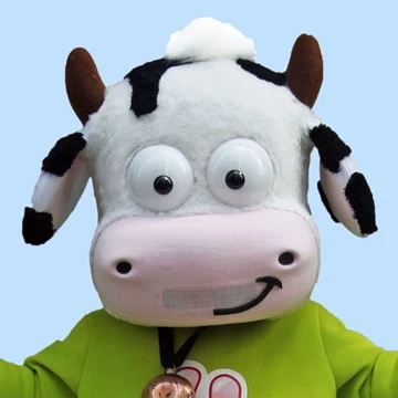 HÜPTRİK COW - SÜTAŞ mascot