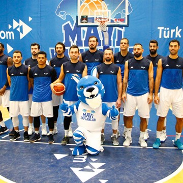 Maskot Blue Tiger Turk Telekom
