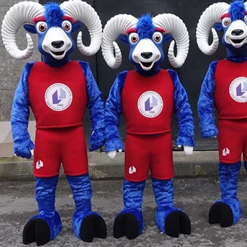 MUFLON - LEFKE EUR. UNIVERSITY mascot