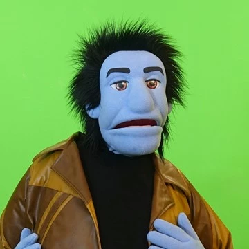 BLUEMAN PUPPET 1