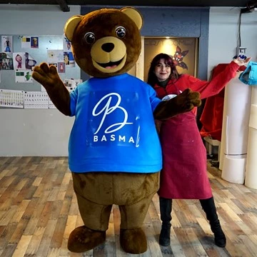 BASMA BEAR MASCOT 4